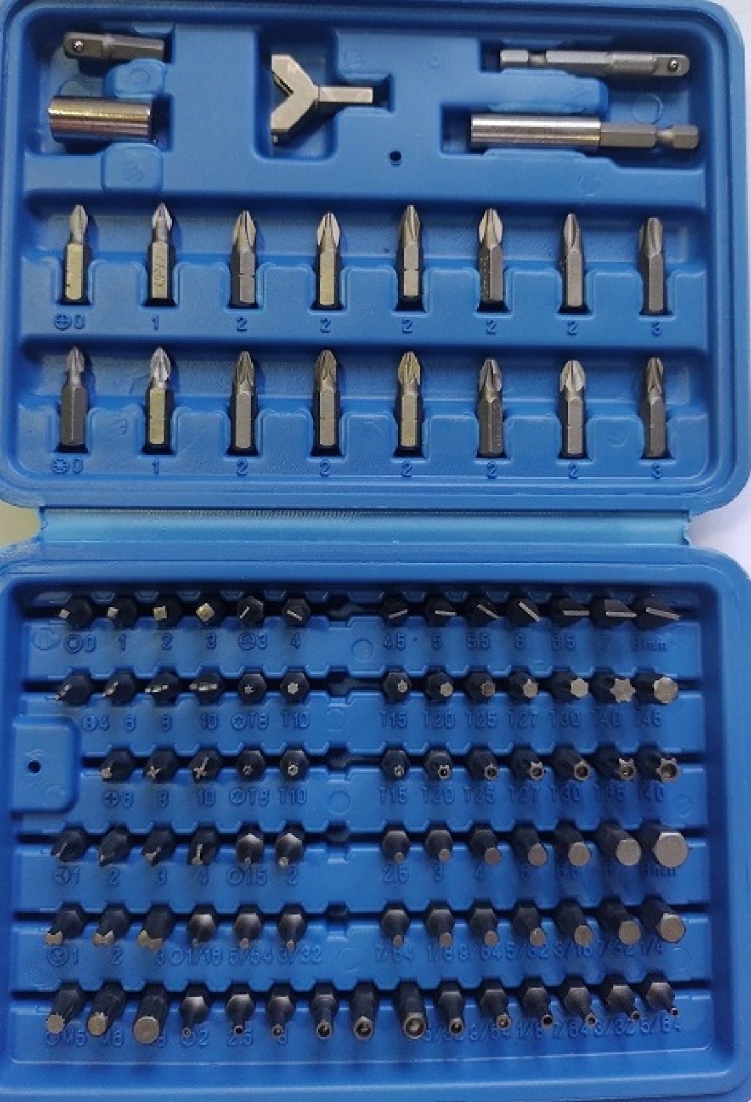 JUEGO DE PUNTAS DESTORNILLADOR - 100 PIEZAS