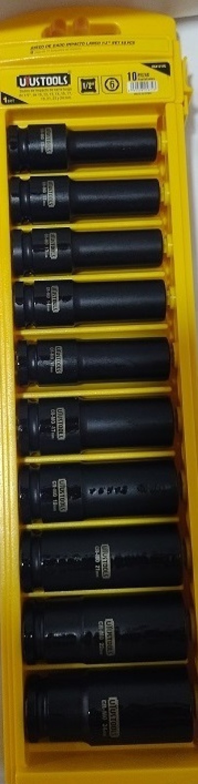 JUEGO COPAS DE IMPACTO LARGAS 10 PIEZAS