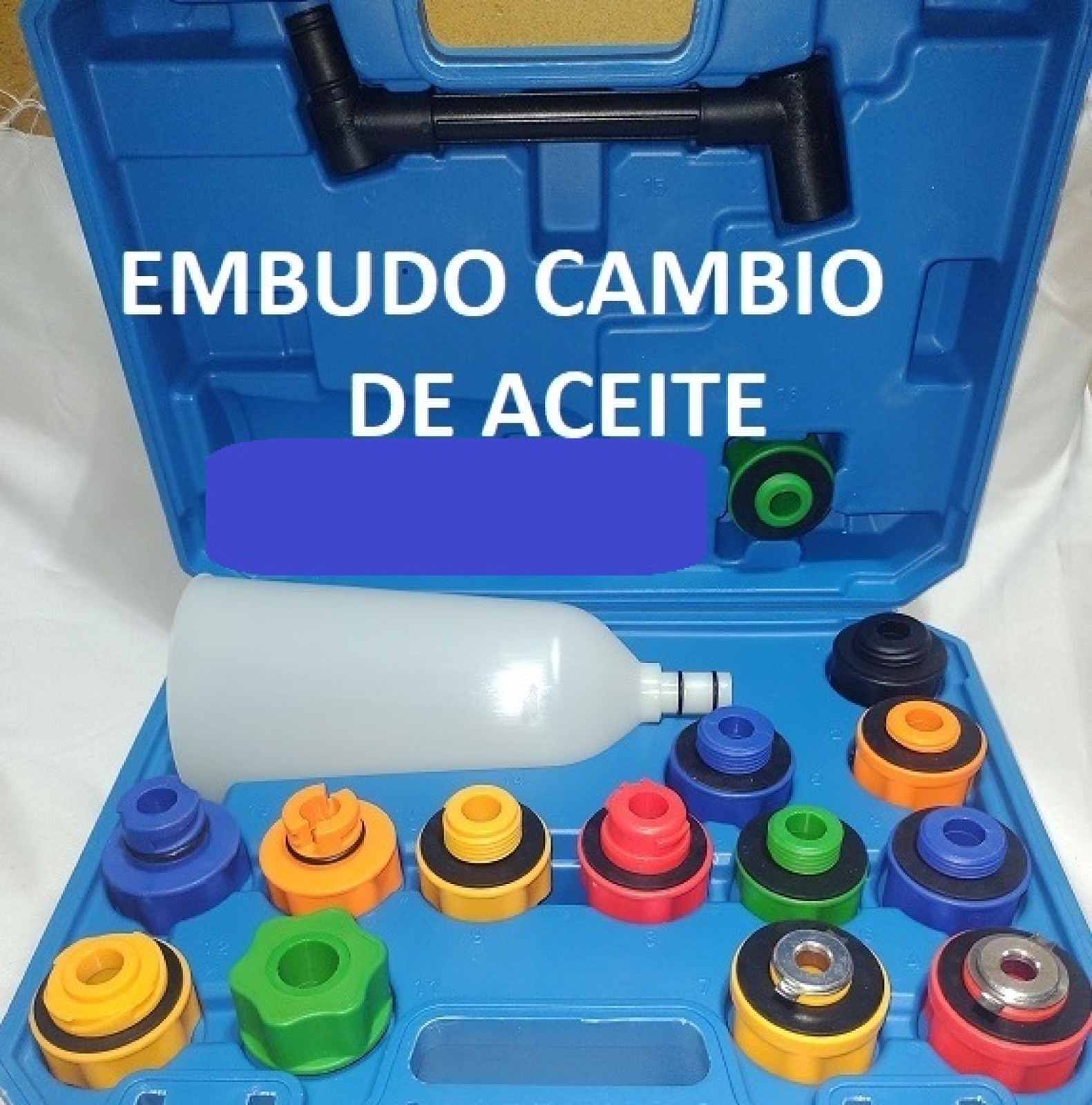 EMBUDO PARA CAMBIO DE ACEITE 15 PIEZAS