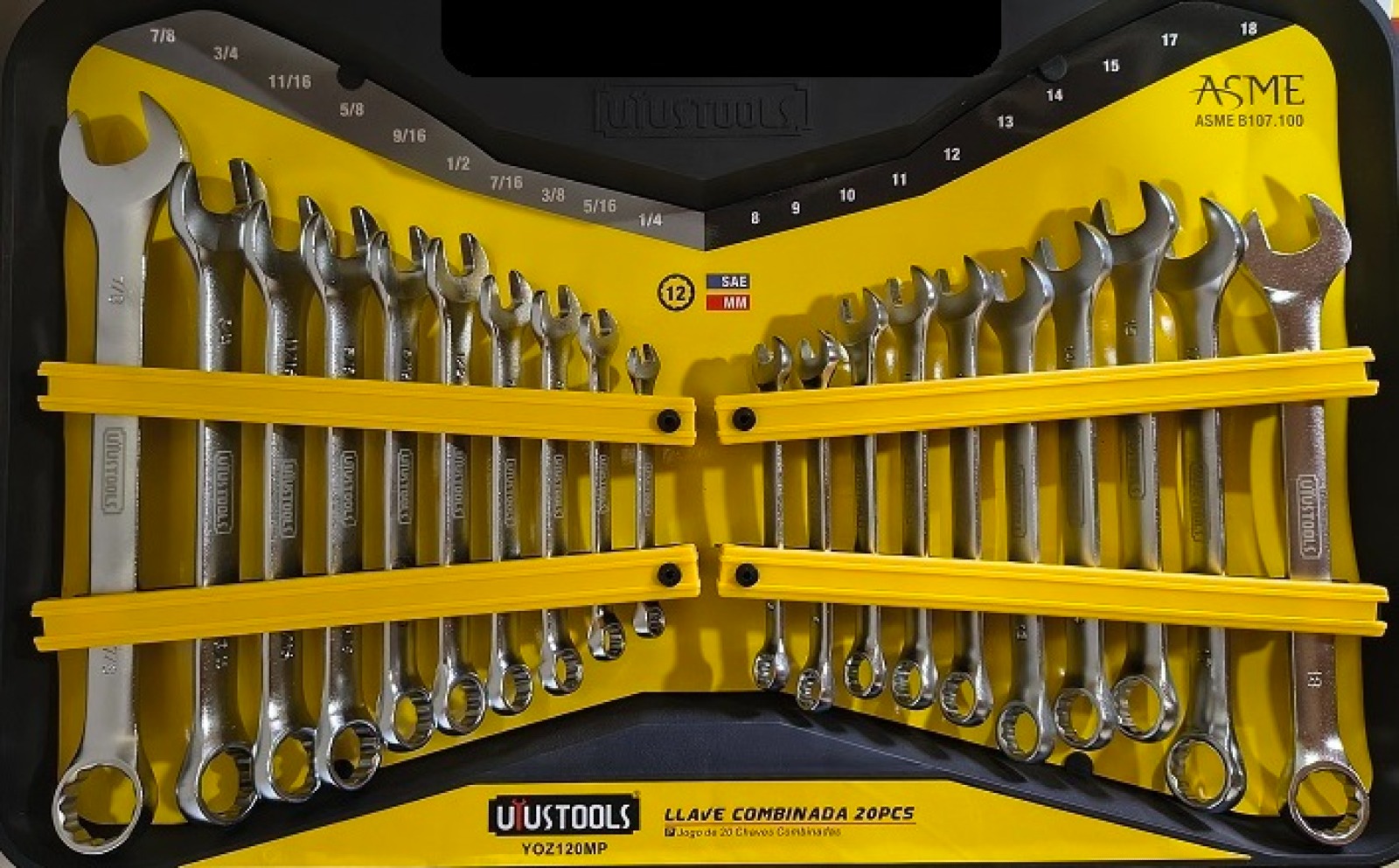 JUEGO DE LLAVES MIXTAS 20 PIEZAS