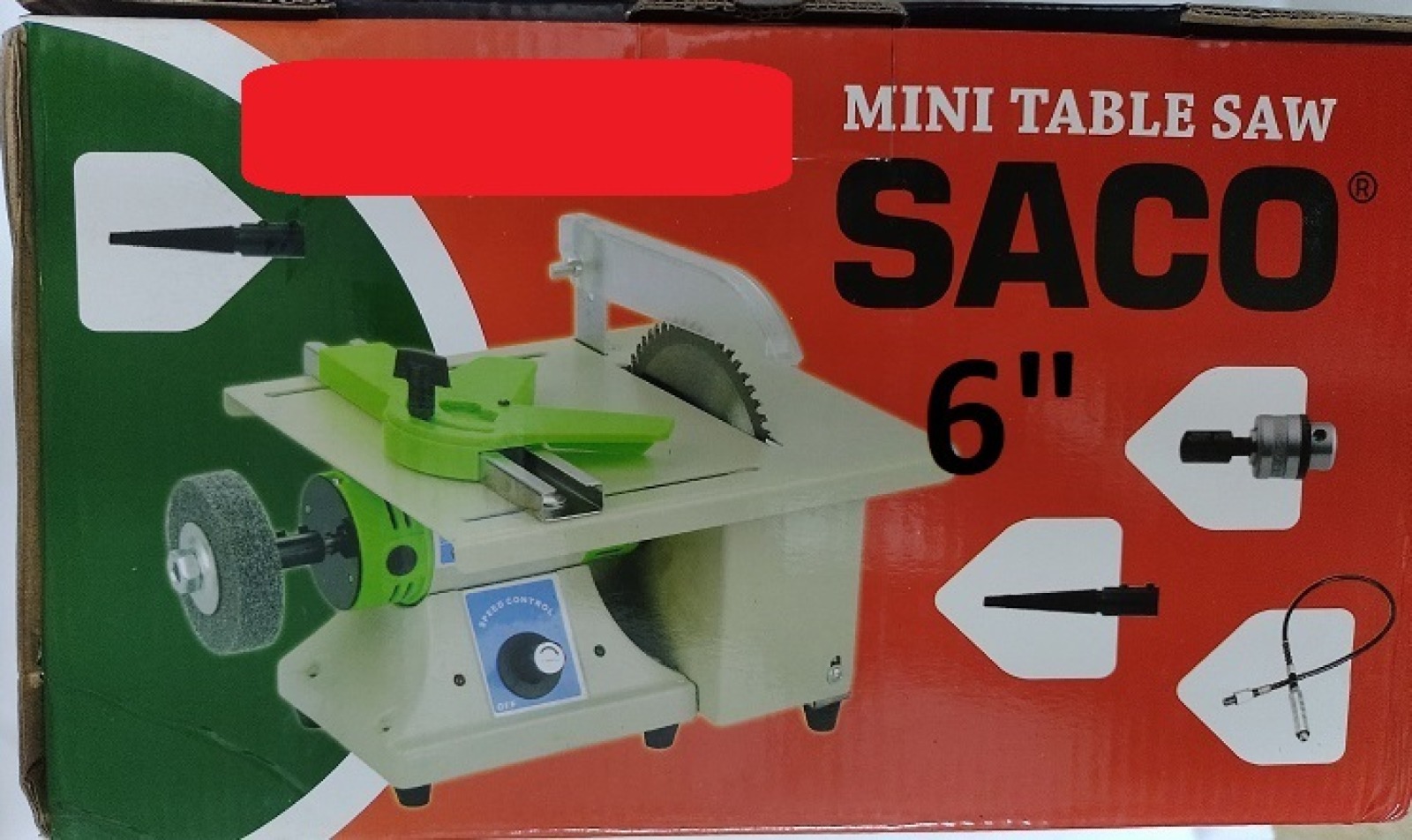 MINI SIERRA DE BANCO 6" 380W