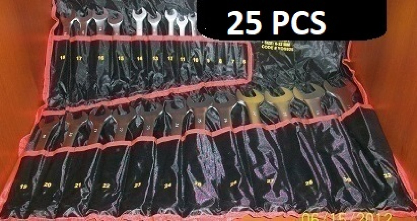 JUEGO DE LLAVES MIXTAS 25 PIEZAS
