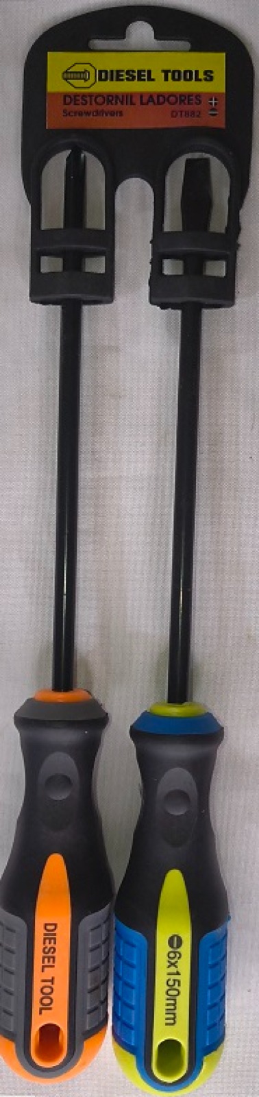 DESTORNILLADOR 6" 2 PIEZAS