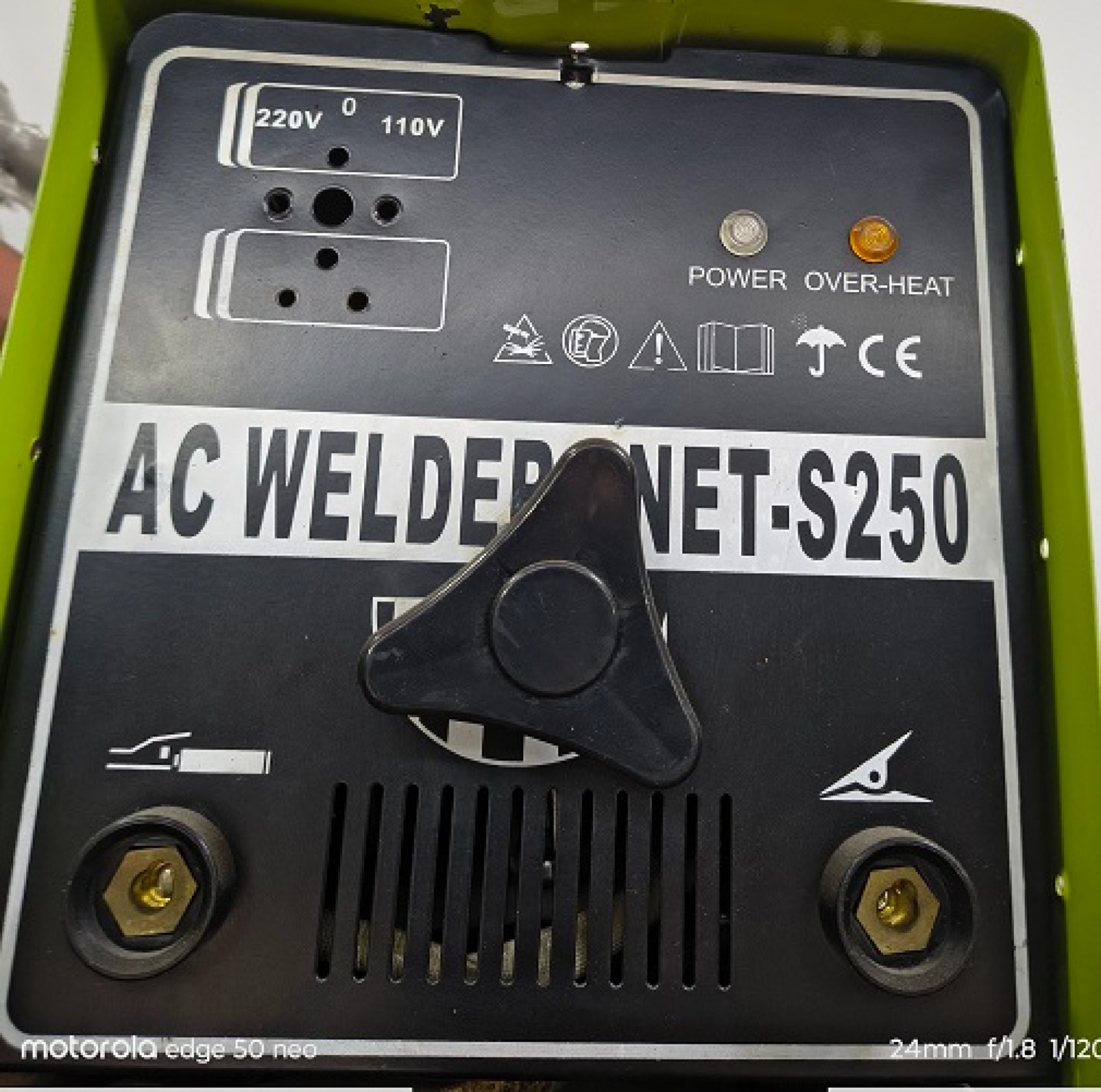 SOLDADOR 250AMP