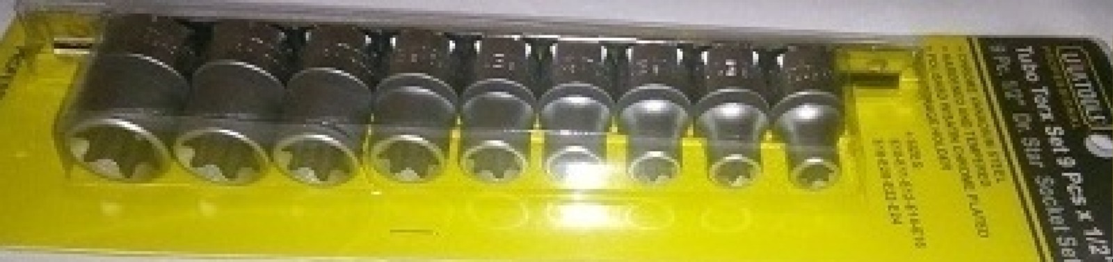 JUEGO DE COPAS TORX HEMBRAS